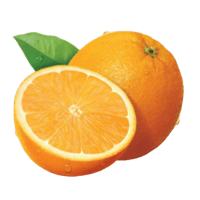 A fresh ripe orange highlighting natural citrus nutrition and Fresh Fruits Wellness.