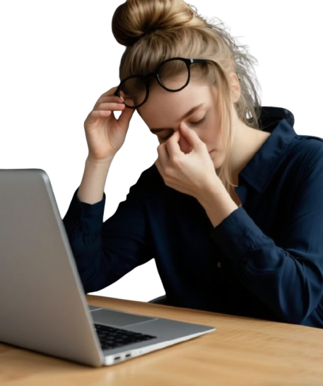 A person meditating or sitting calmly, reflecting mindfulness and stress management for wellness.