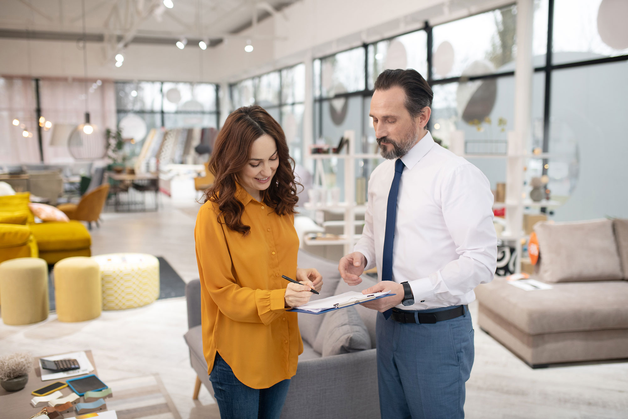 Woman discussing about preventive care with a doctor during a medical consultation